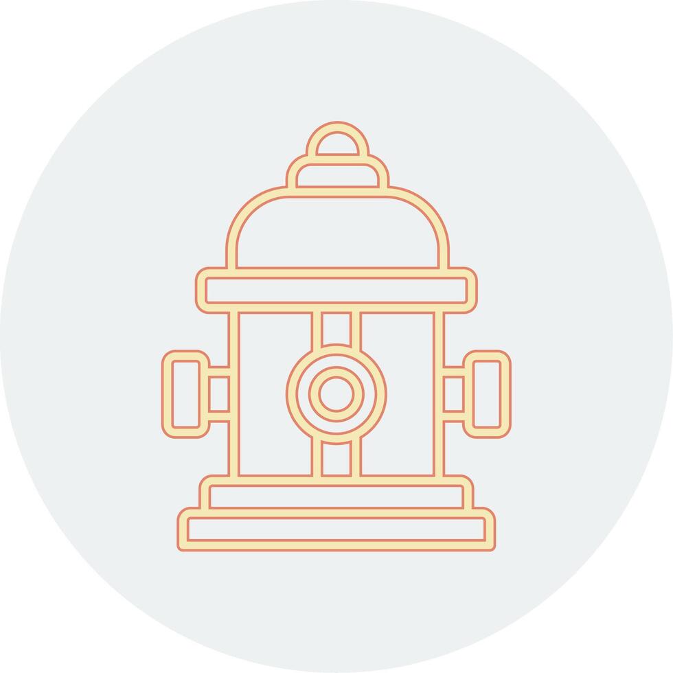 Fire Hydrant Vecto Icon vector