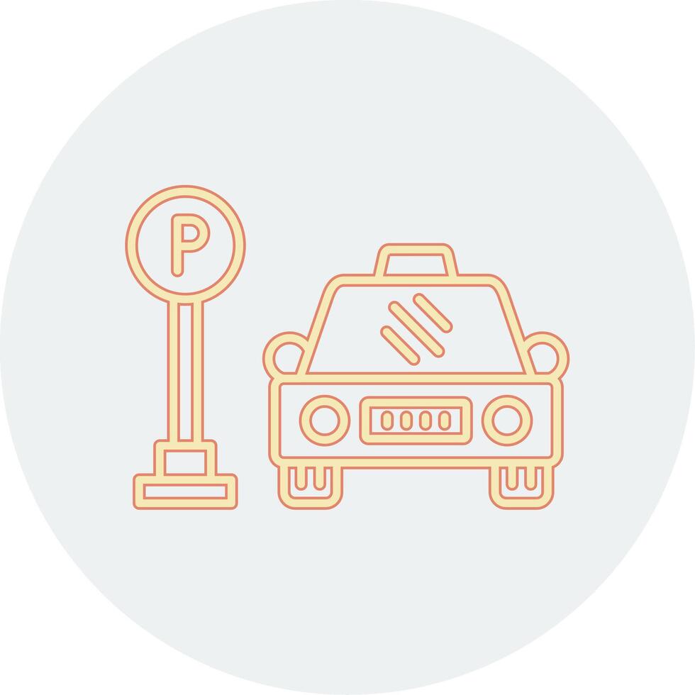 Parking Vecto Icon vector