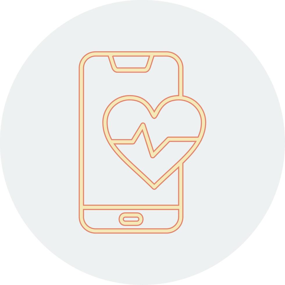 Heart Rate Vecto Icon vector