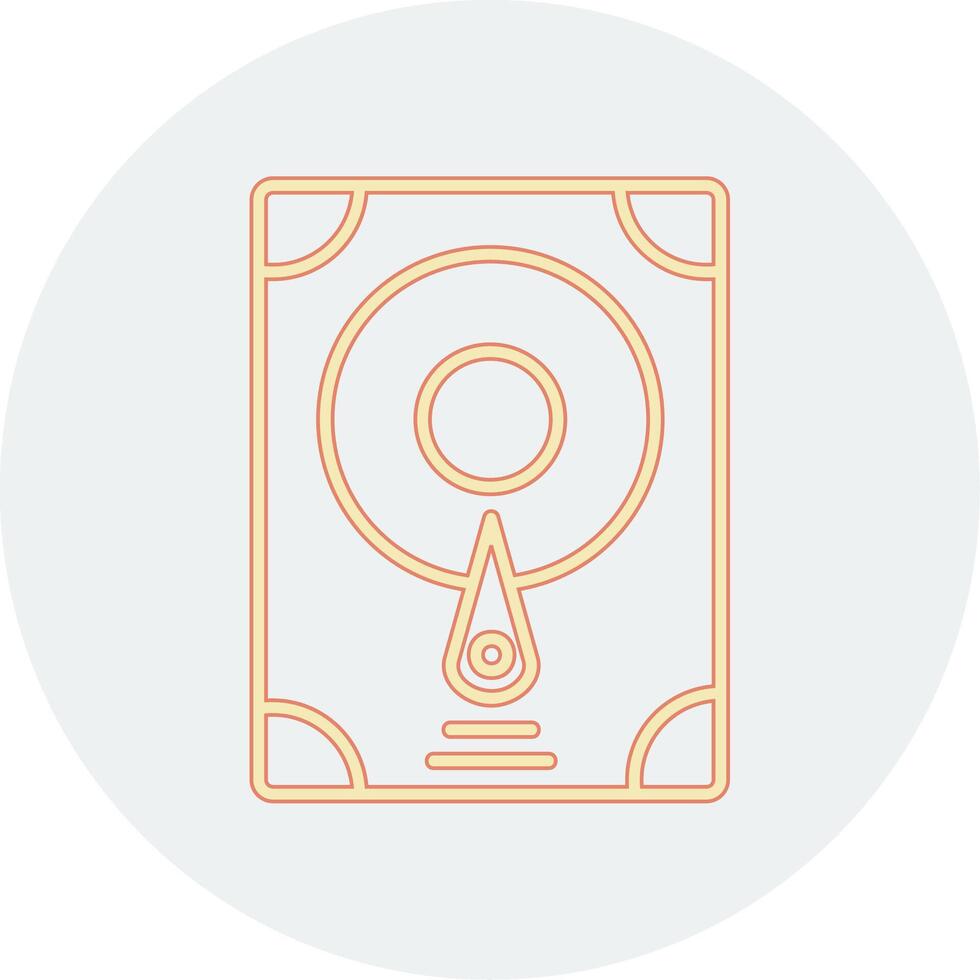 Hard Disk Vecto Icon vector