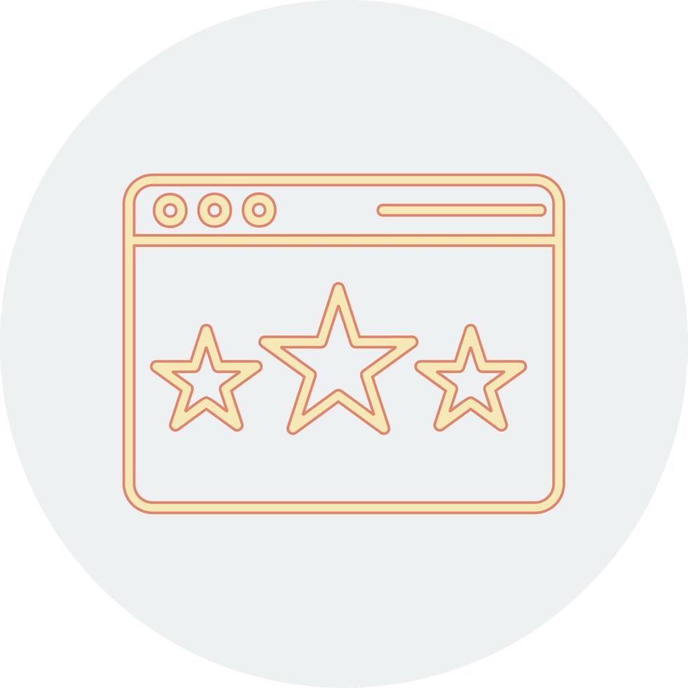 Web Page FeedBack Vecto Icon vector