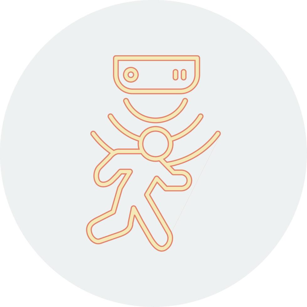 Motion Sensor Vecto Icon vector