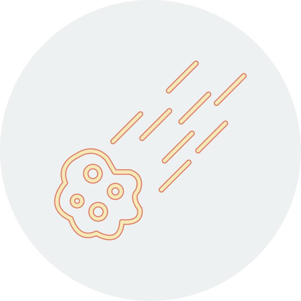 Meteor Vecto Icon vector