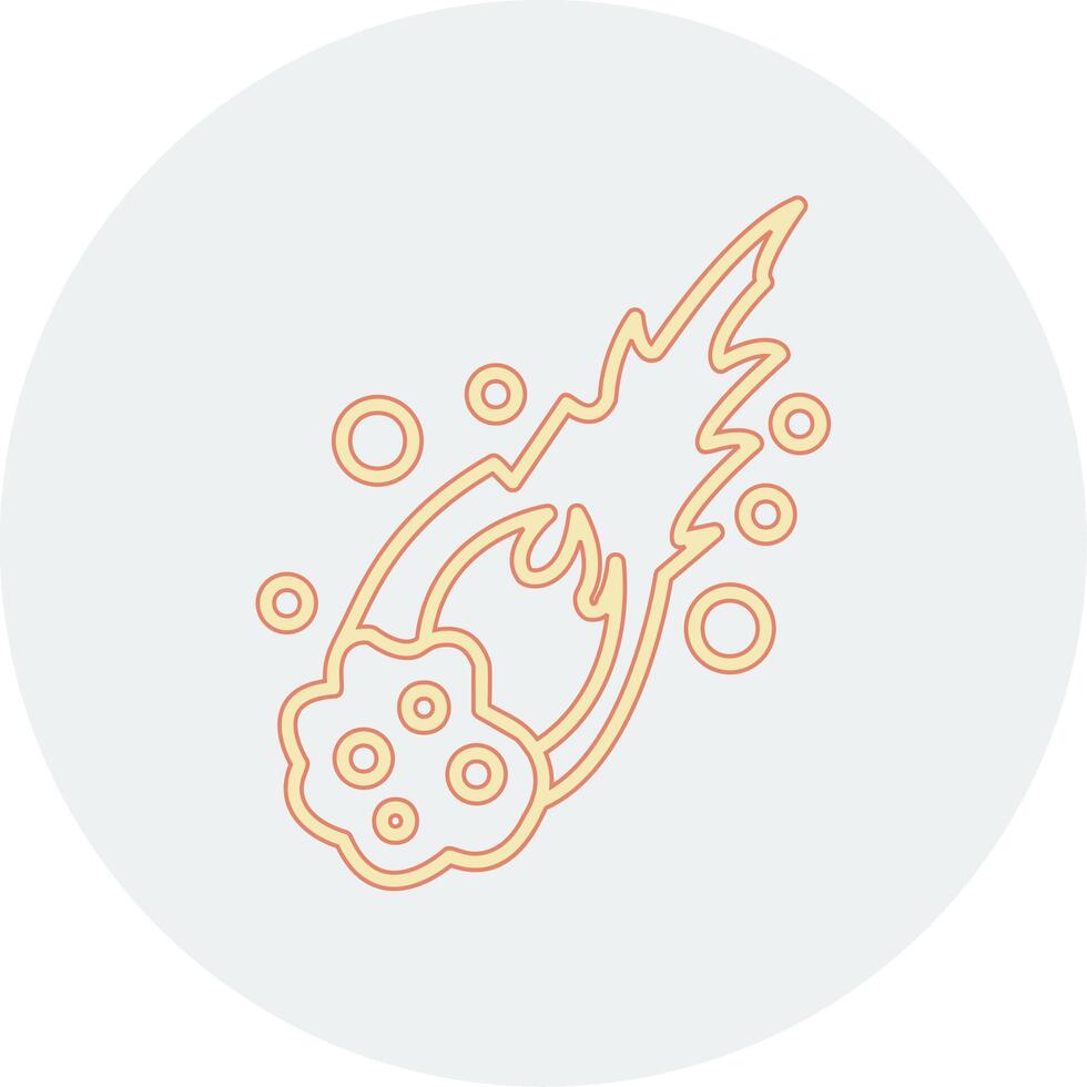 Meteor Vecto Icon vector