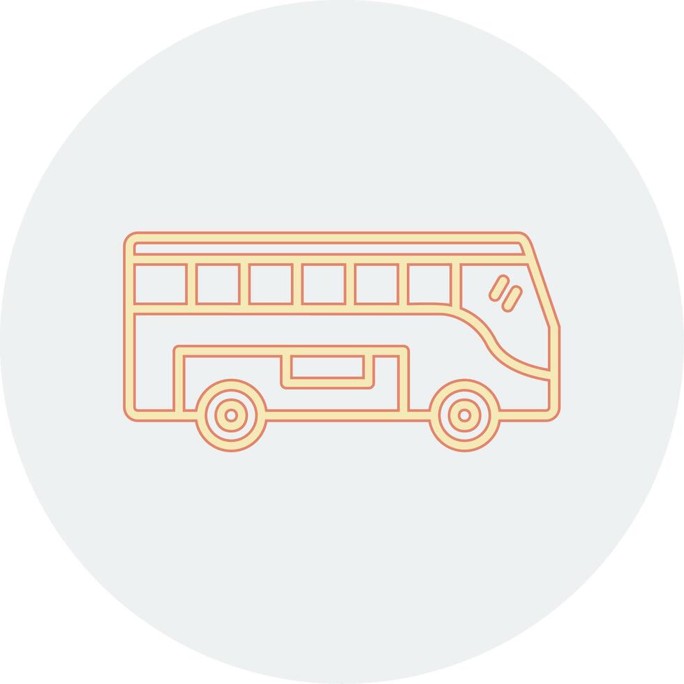 autobús vecto icono vector