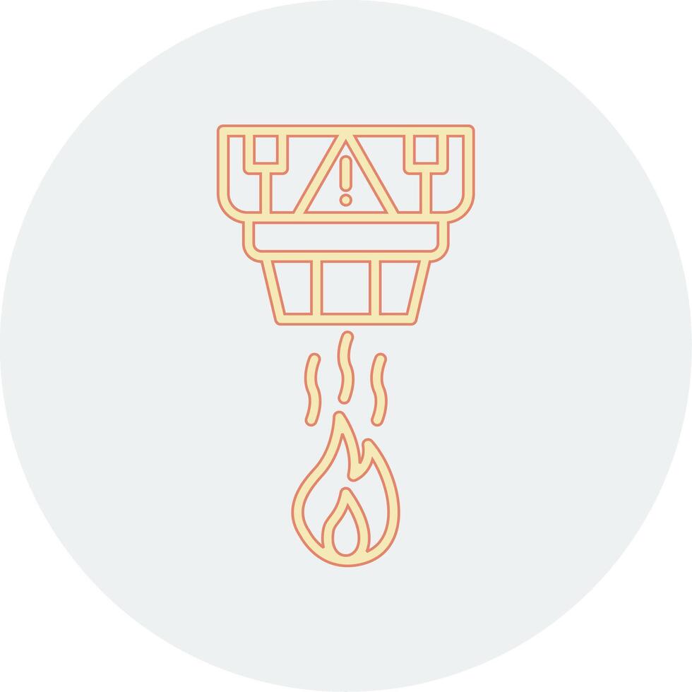 Smoke Detector Vecto Icon vector