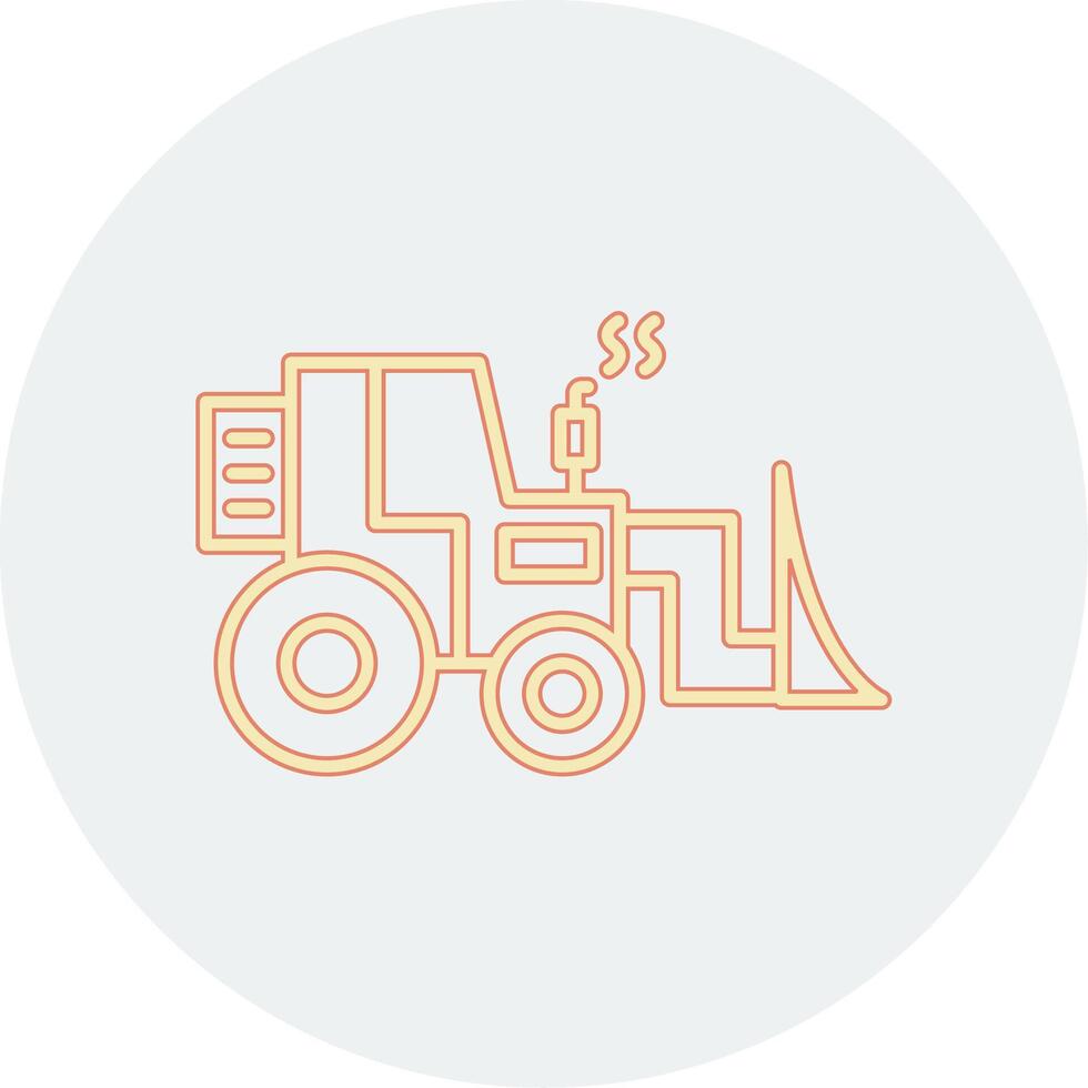 Bulldozer Vecto Icon vector