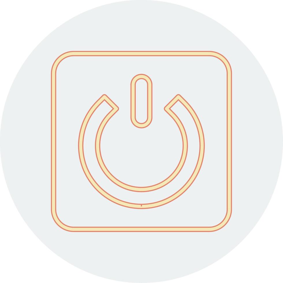 Power Button Vecto Icon vector