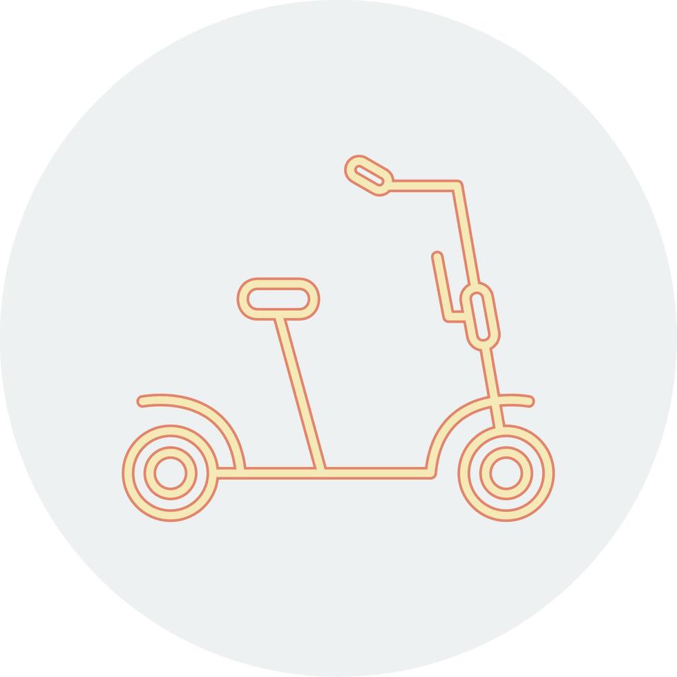 Kick Scooter Vecto Icon vector