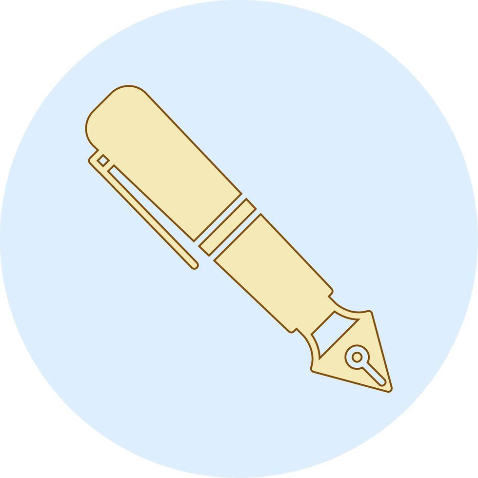Fountain Pen Vecto Icon vector