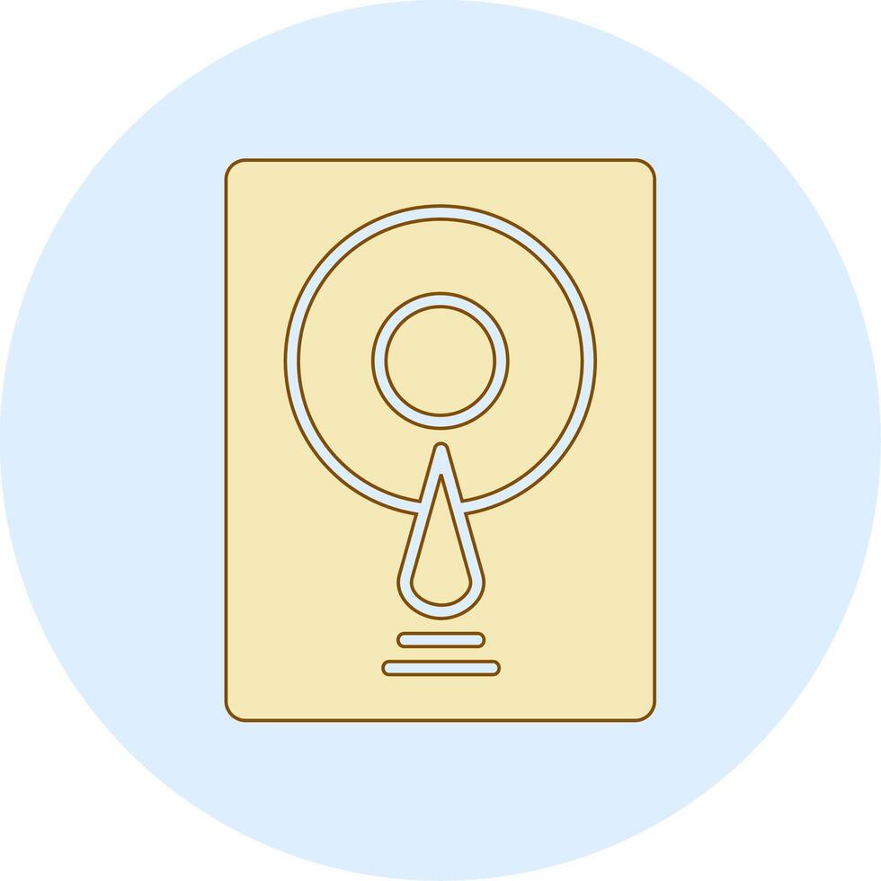 Hard Disk Vecto Icon vector