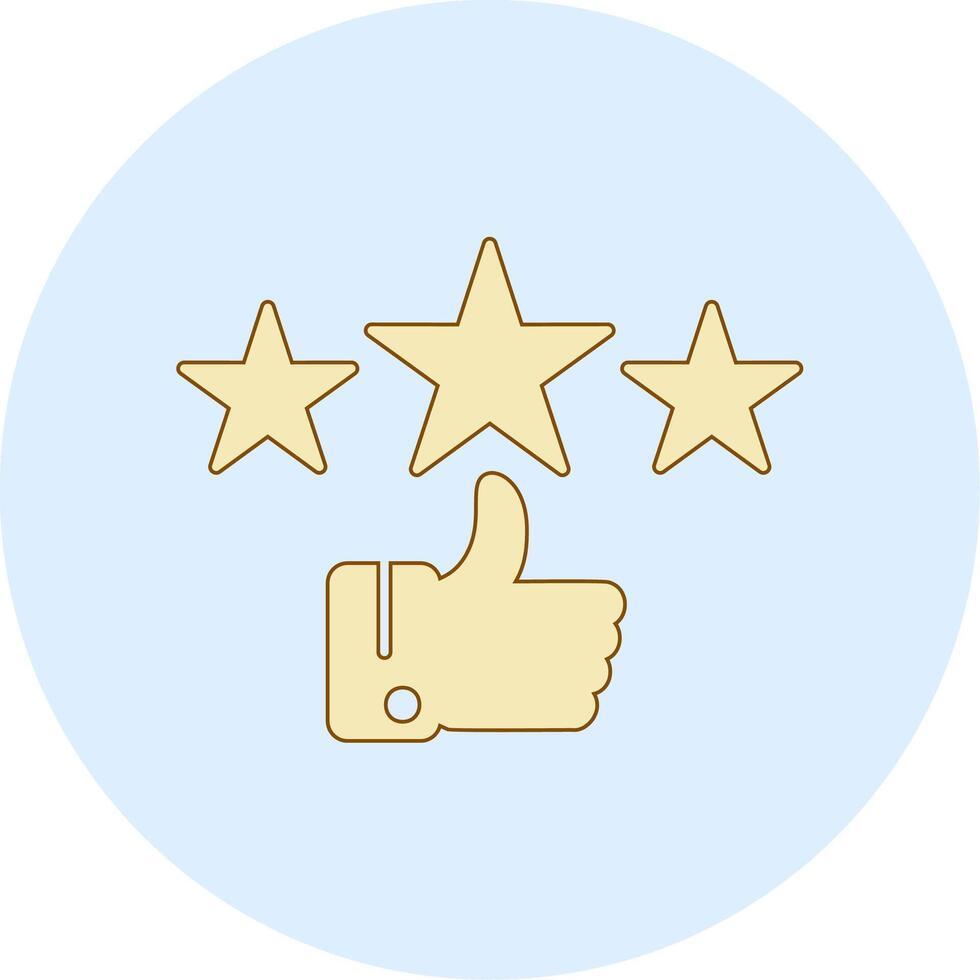 Rating Vecto Icon vector