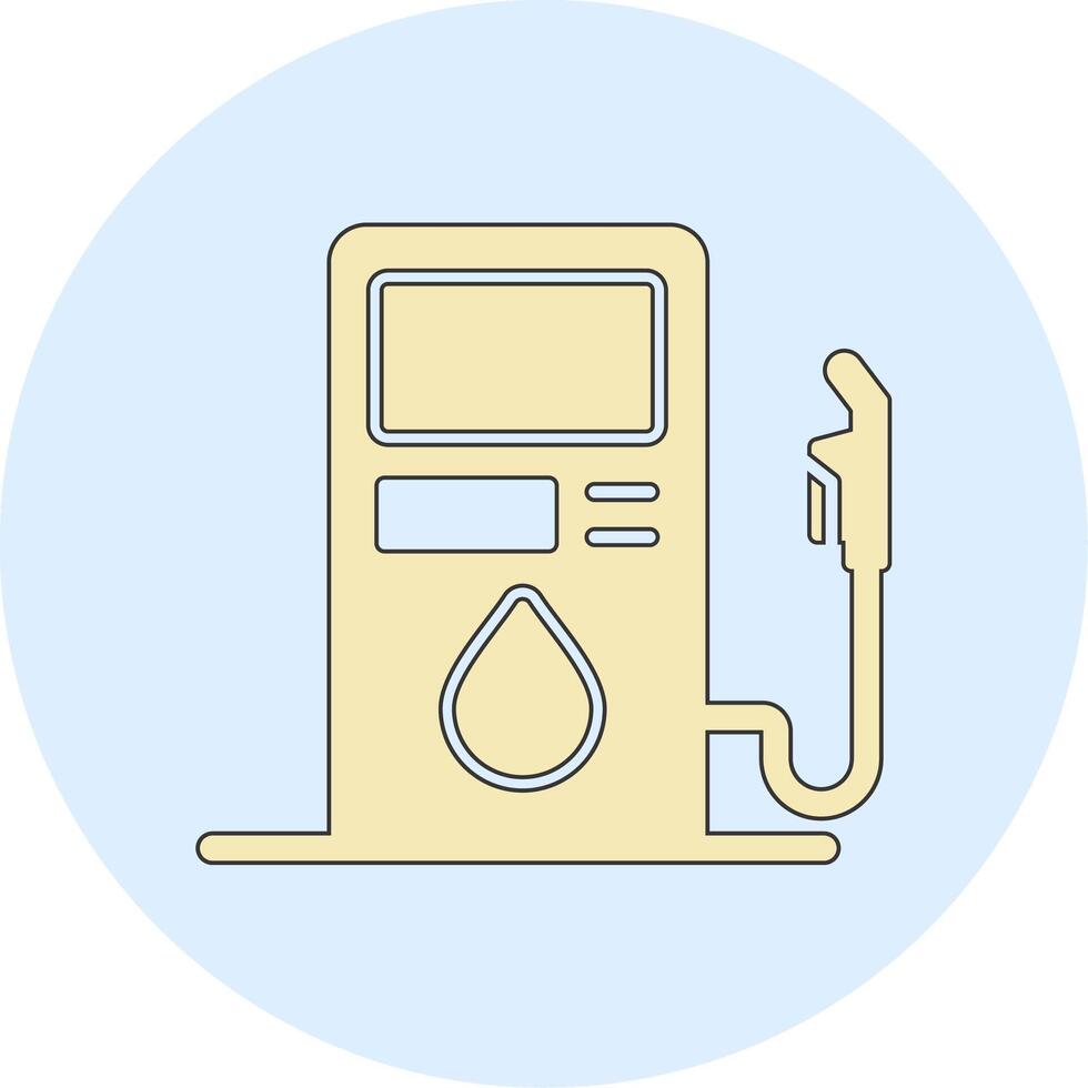 Fuel Station Vecto Icon vector