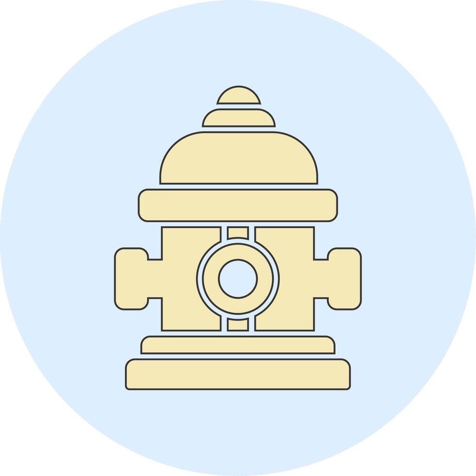 Fire Hydrant Vecto Icon vector