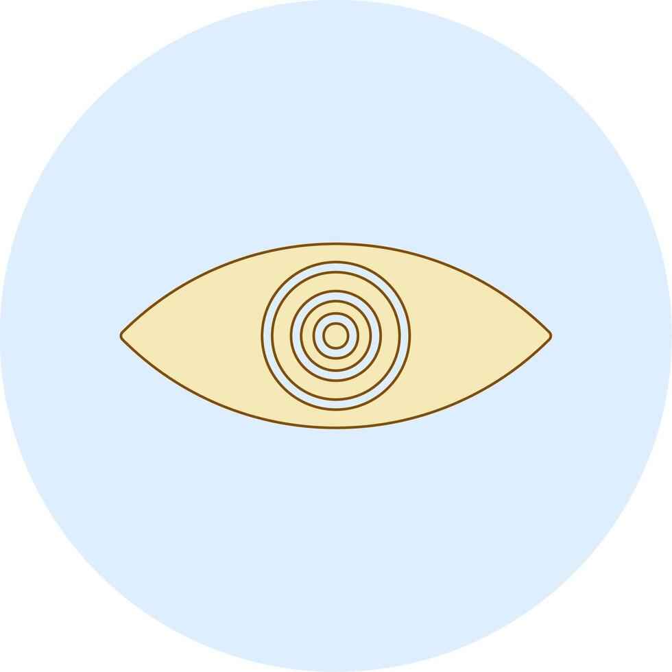 ojo vecto icono vector