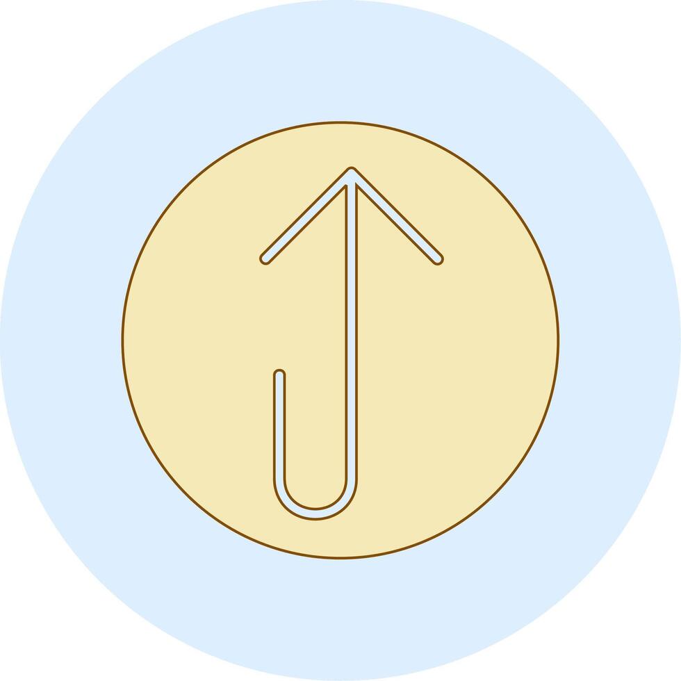 Up Arrow Vecto Icon vector