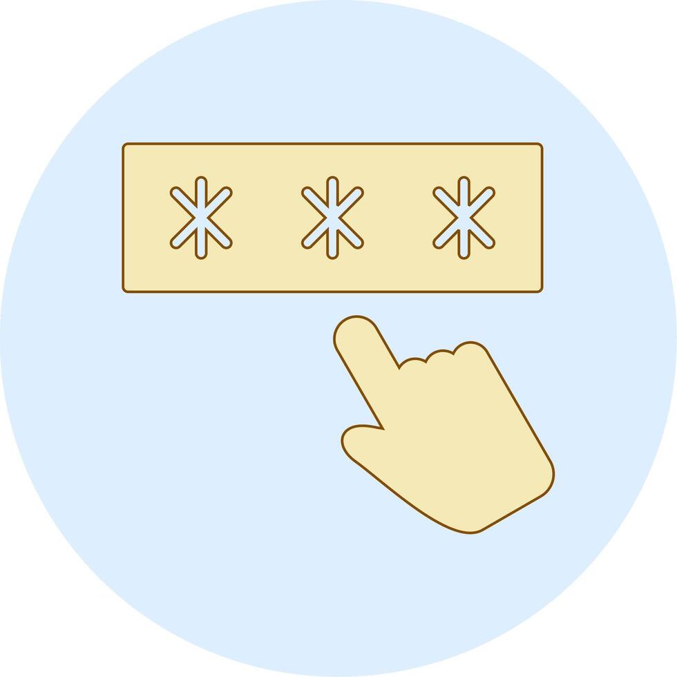 Password Vecto Icon vector