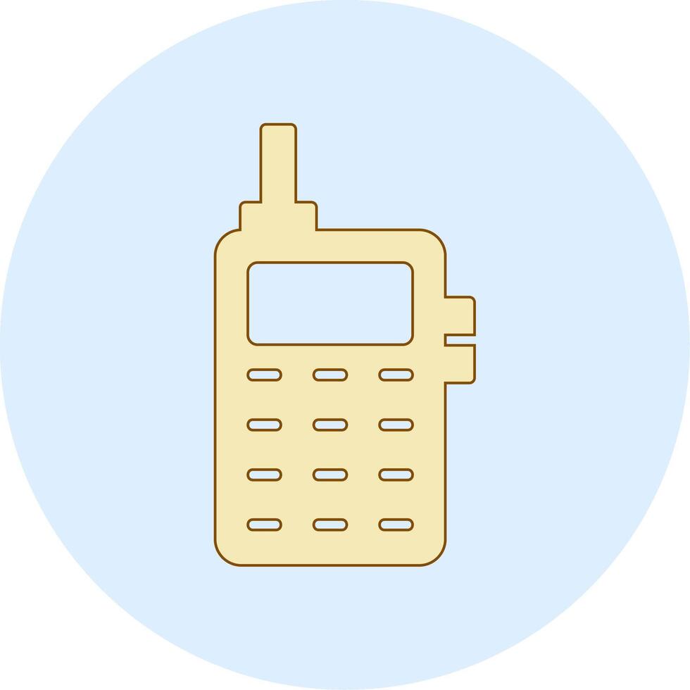 Old Phone Vecto Icon vector