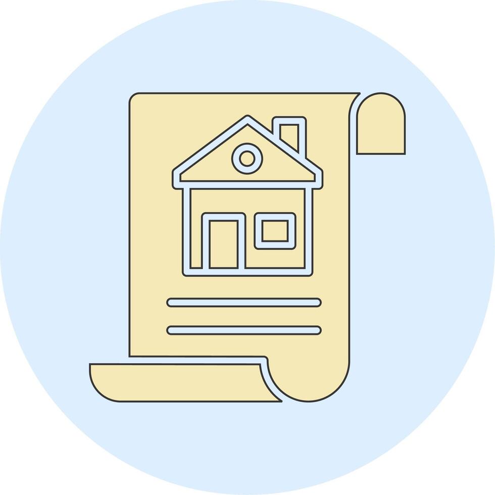 House Document Vecto Icon vector