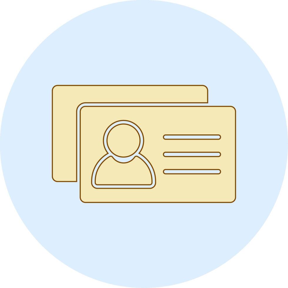 Business Cards Vecto Icon vector