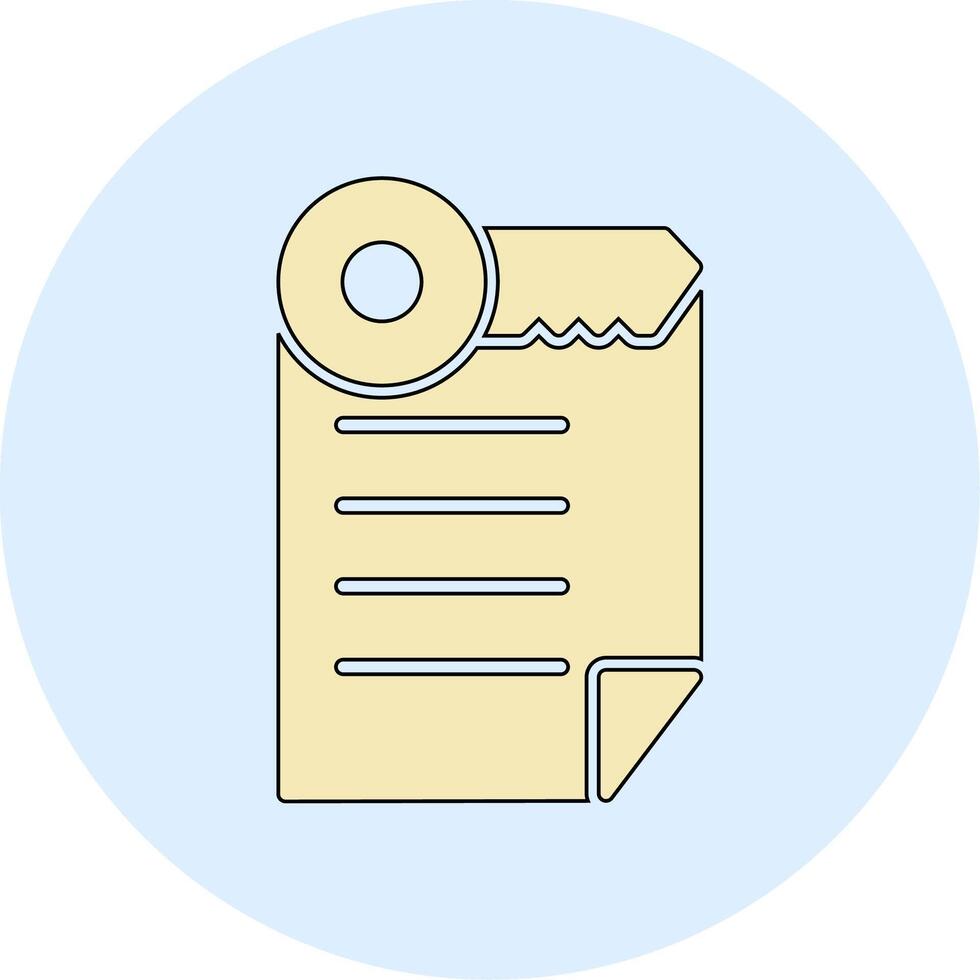 Keyword Notes Vecto Icon vector