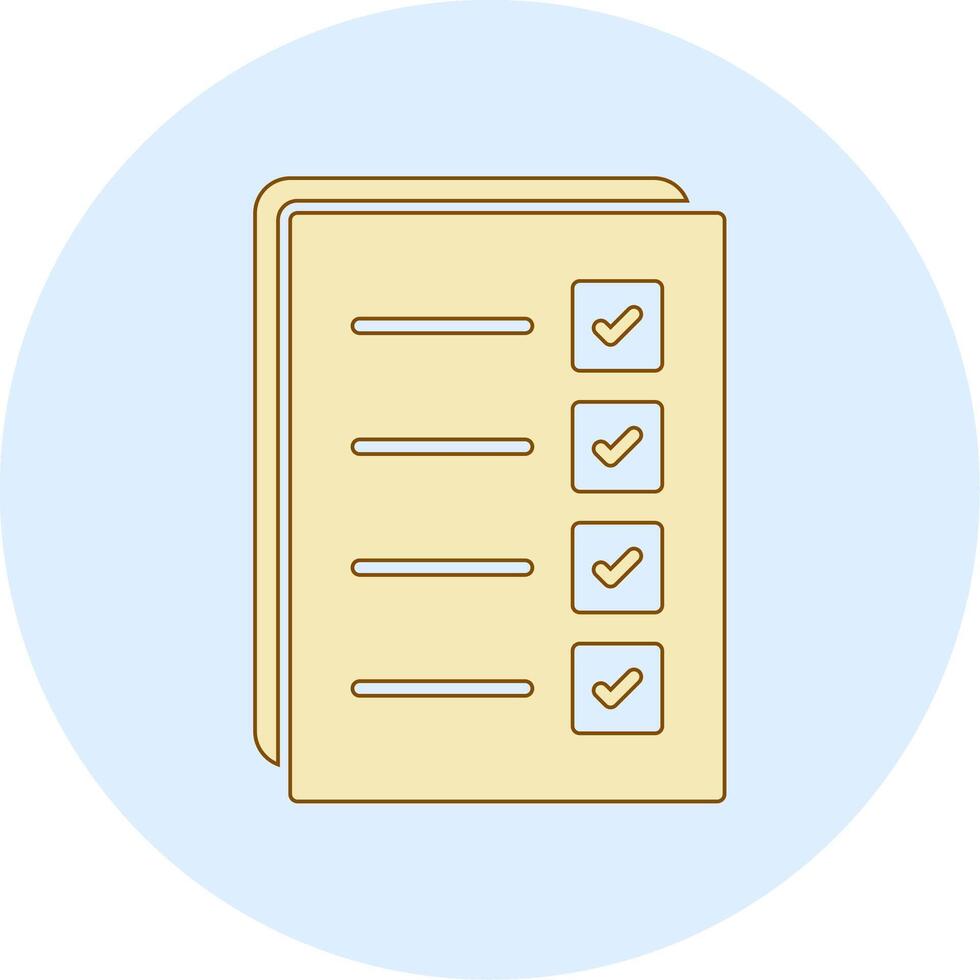 Check list Vecto Icon vector