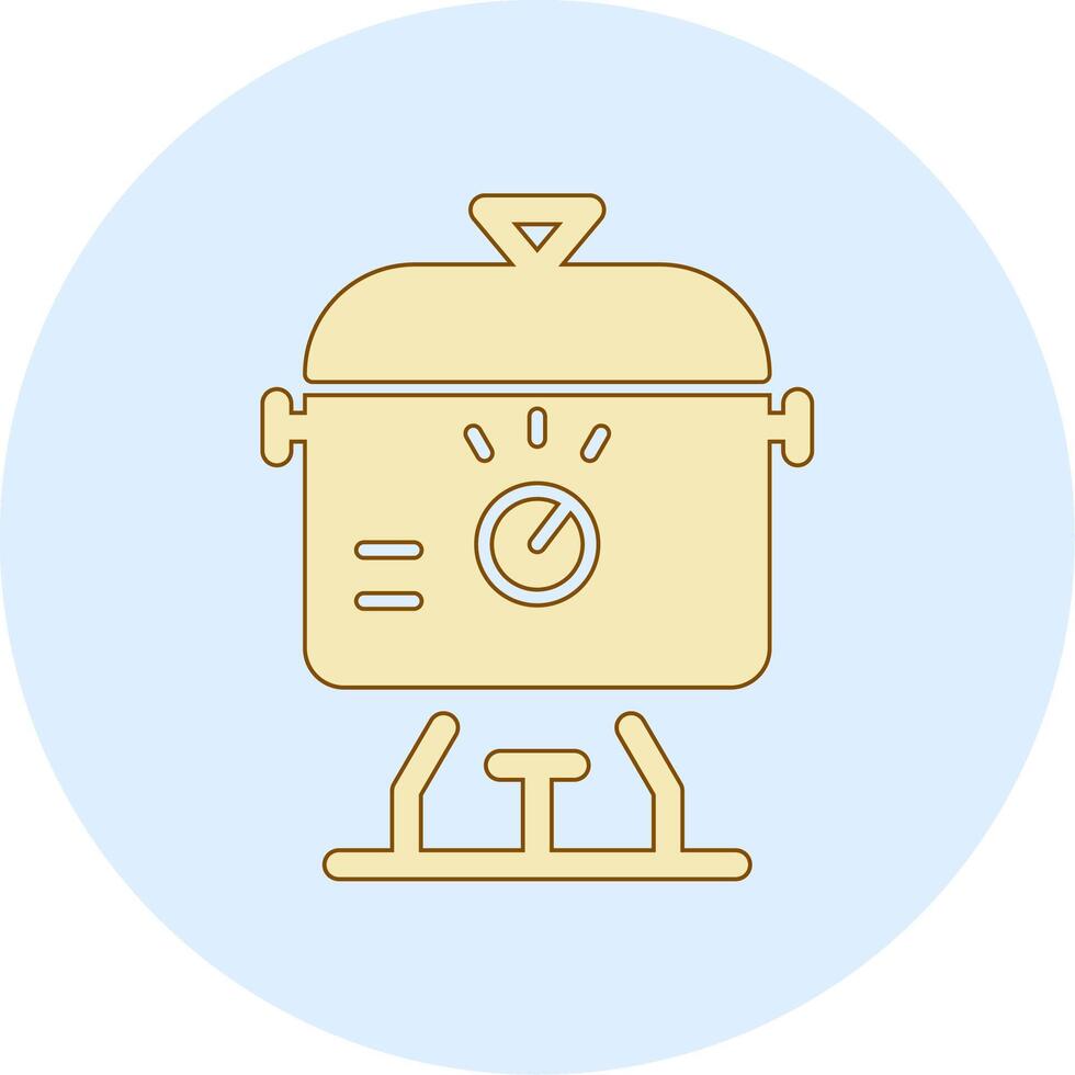 Slow Cooker Vecto Icon vector