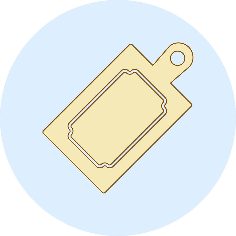 Chopping Board Vecto Icon vector
