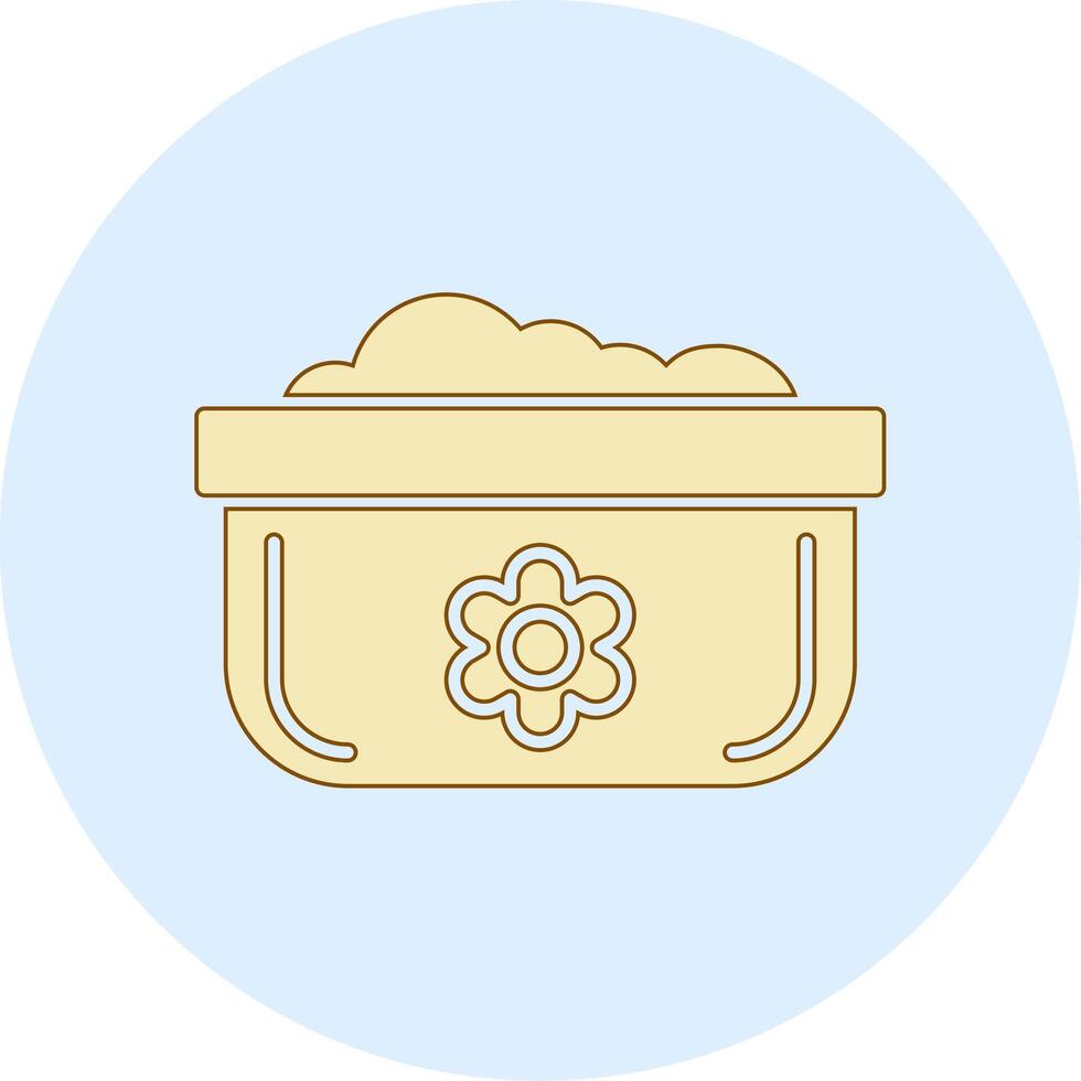 Dishwashing Pot Vecto Icon vector