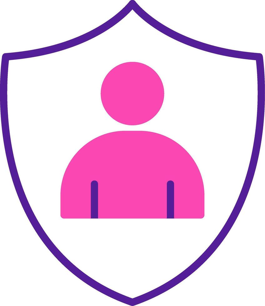 Account Protection Vecto Icon vector