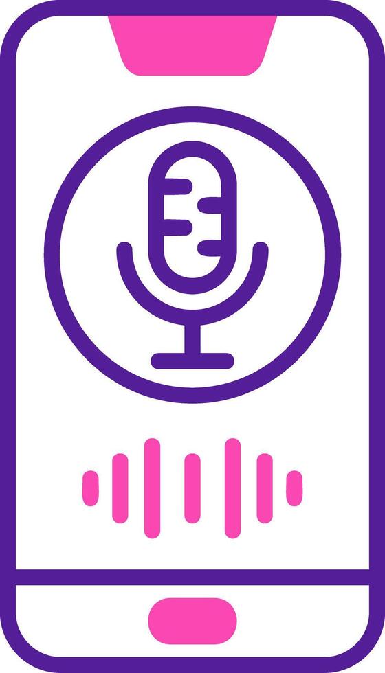 Voice Assistant Vecto Icon vector