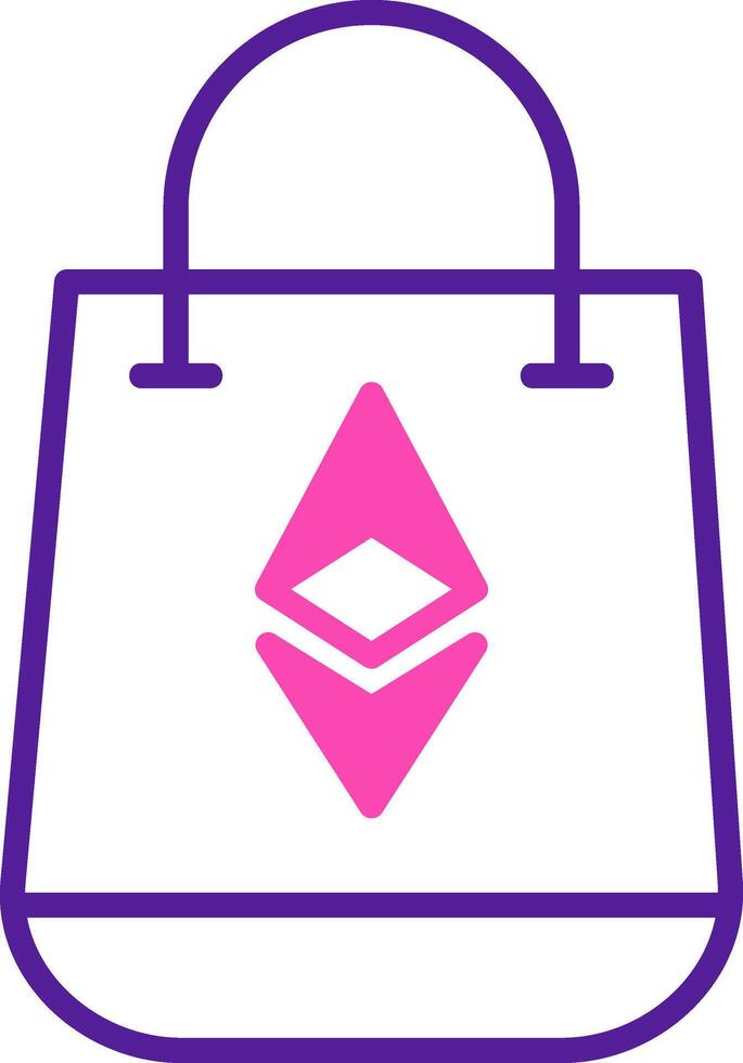 Shopping Bag Vecto Icon vector