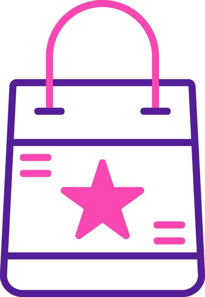 Shopping Bag Vecto Icon vector