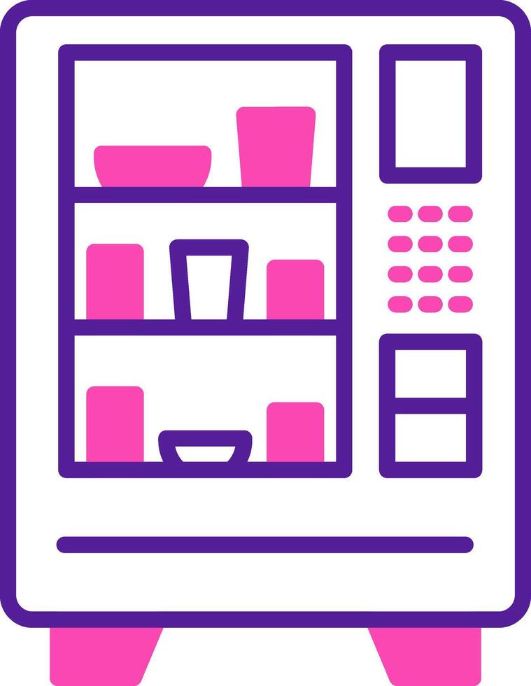 Vending Machine Vecto Icon vector