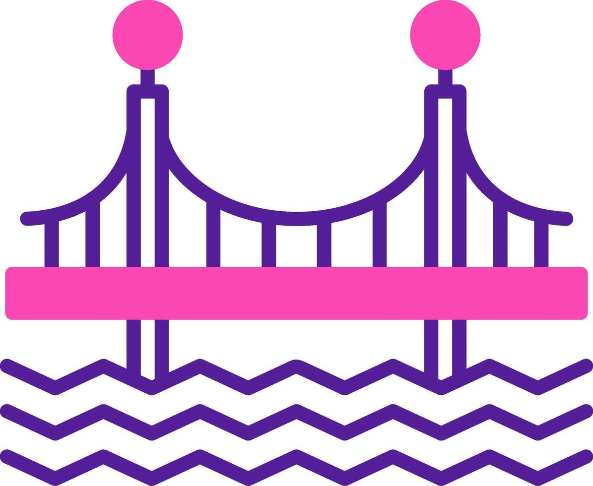 Bridge Vecto Icon vector
