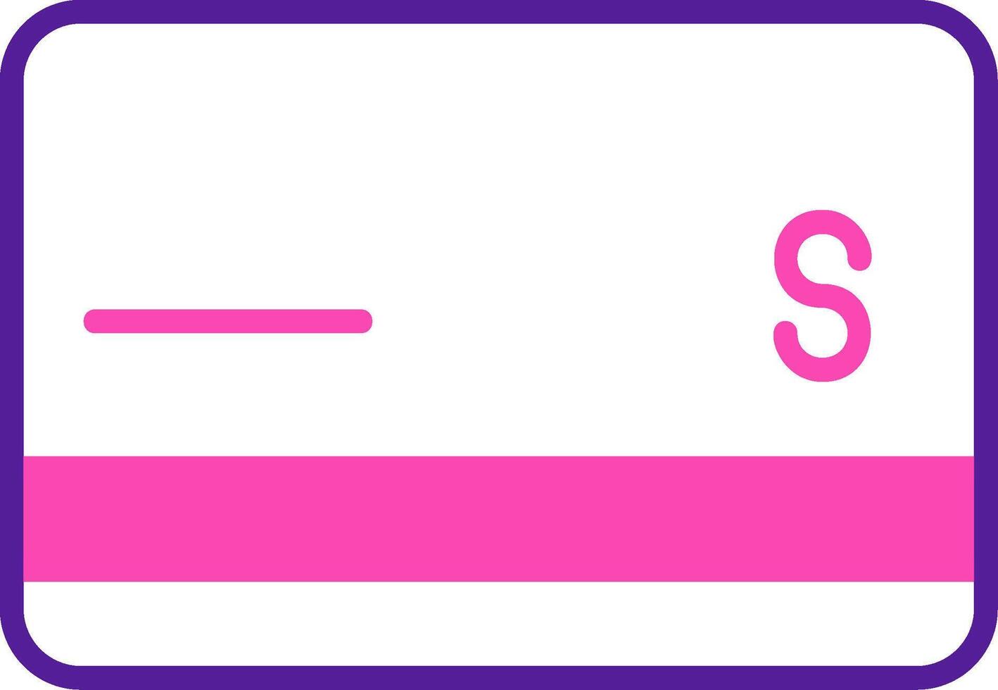 Credit Card Vecto Icon vector