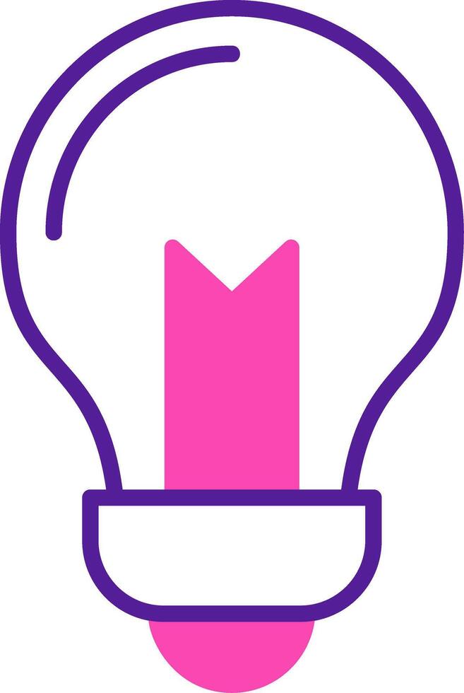 Lightbulb Vecto Icon vector