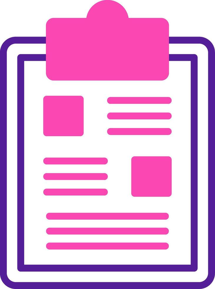 Clipboard Vecto Icon vector