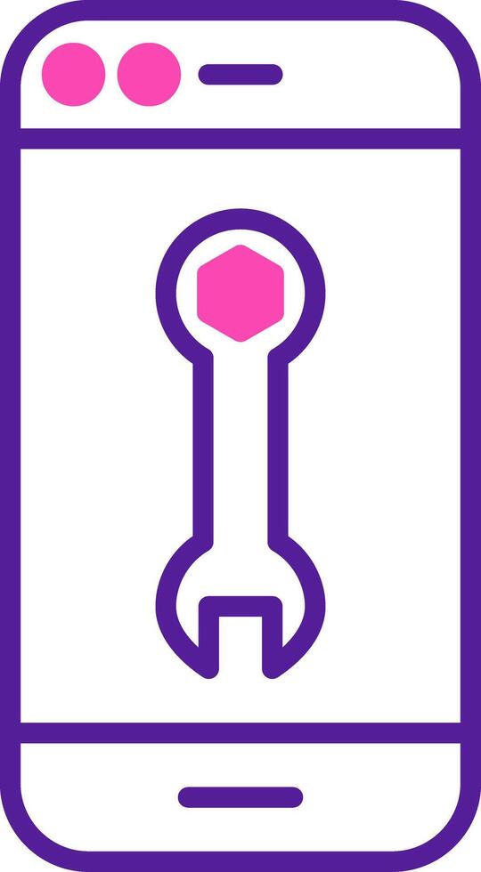 Smartphone Repair Vecto Icon vector