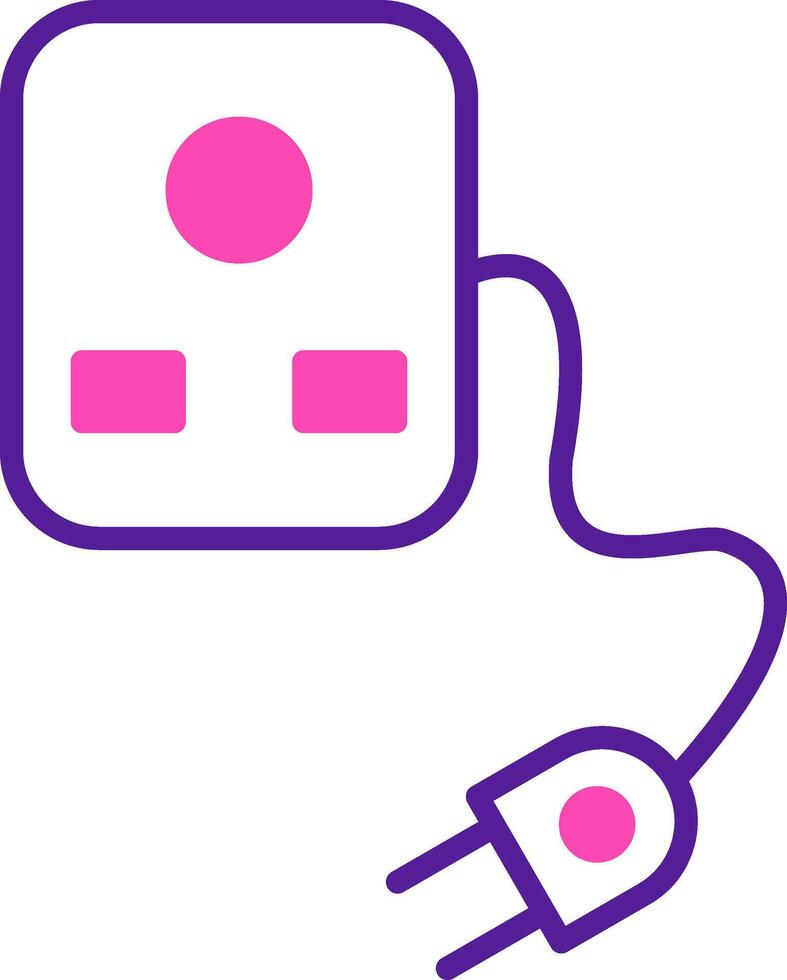 Plug And Socket Vecto Icon vector