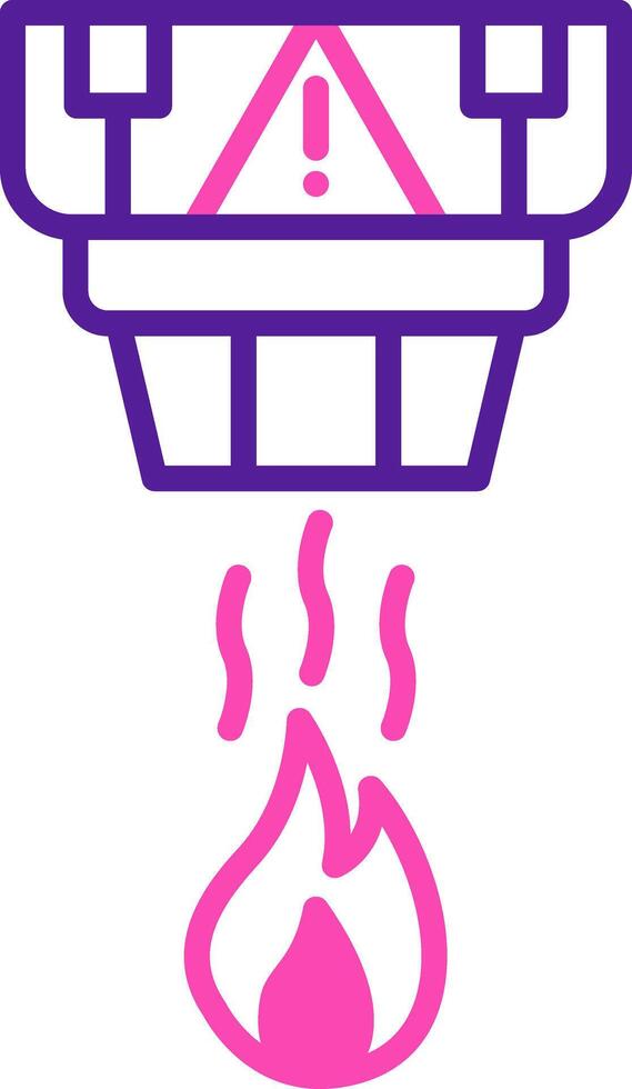 Smoke Detector Vecto Icon vector