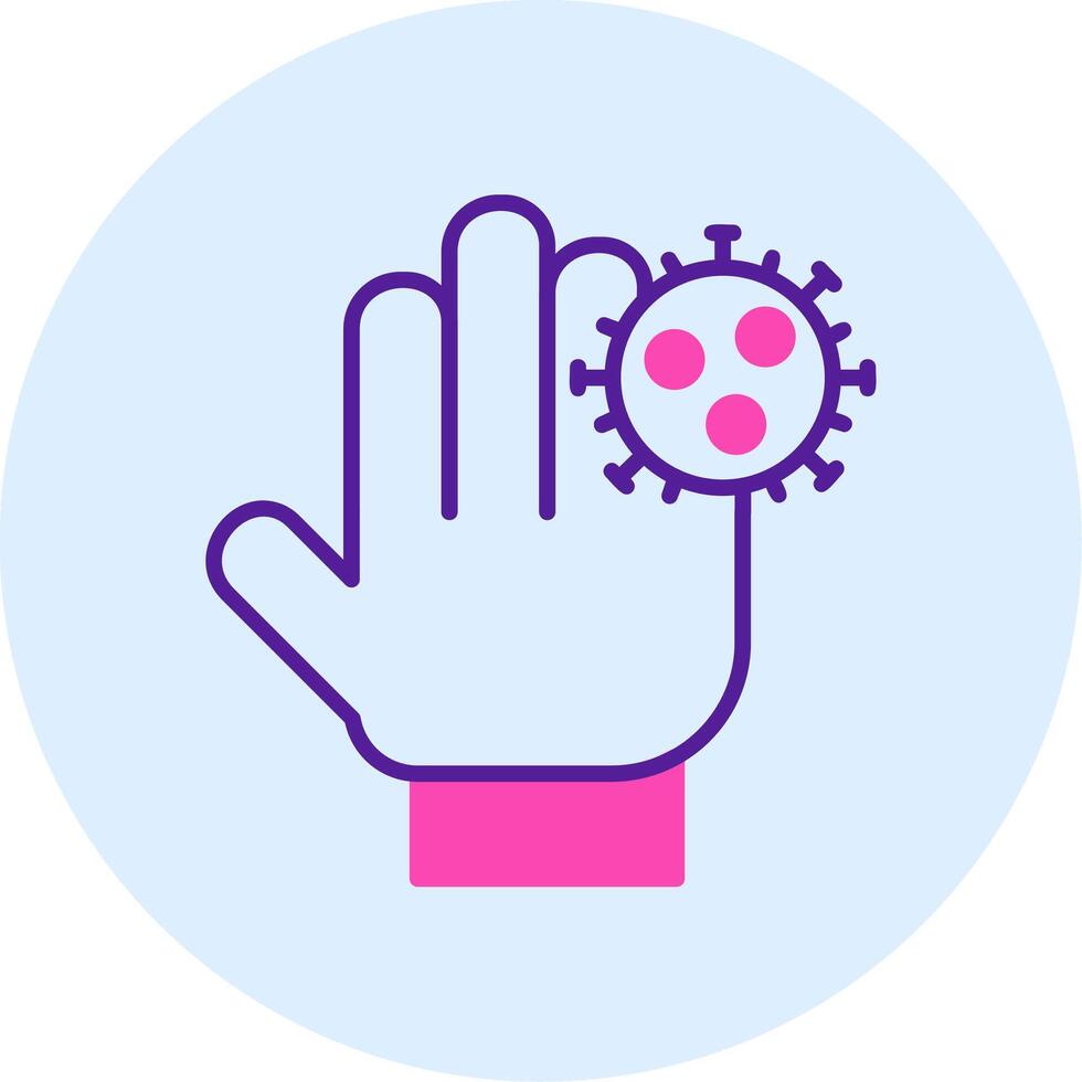 Dirty Hands Vecto Icon vector