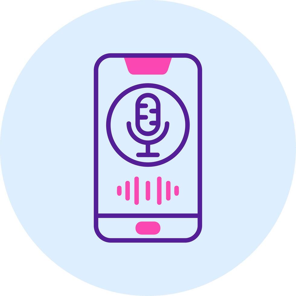Voice Assistant Vecto Icon vector