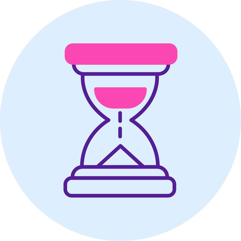 Sand Clock Vecto Icon vector