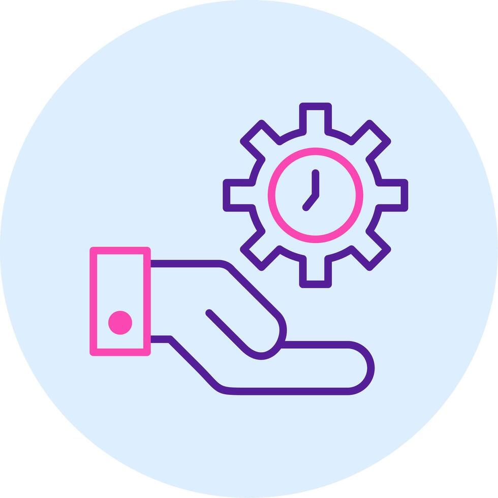 Time Management Vecto Icon vector