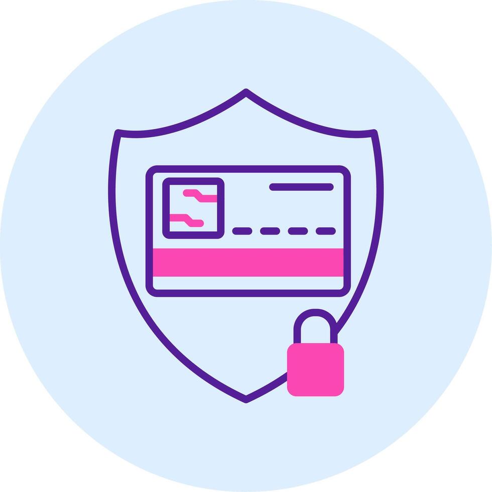 Card Security Vecto Icon vector