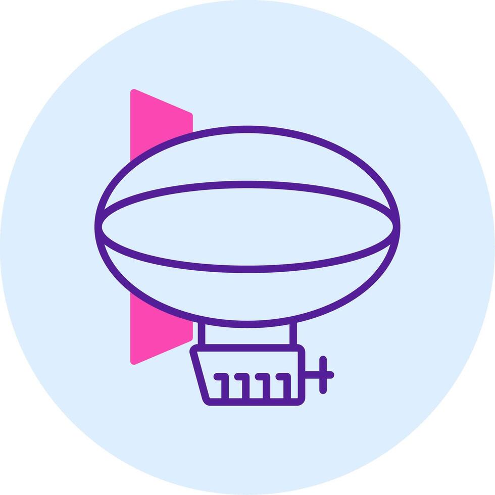 Blimp Vecto Icon vector