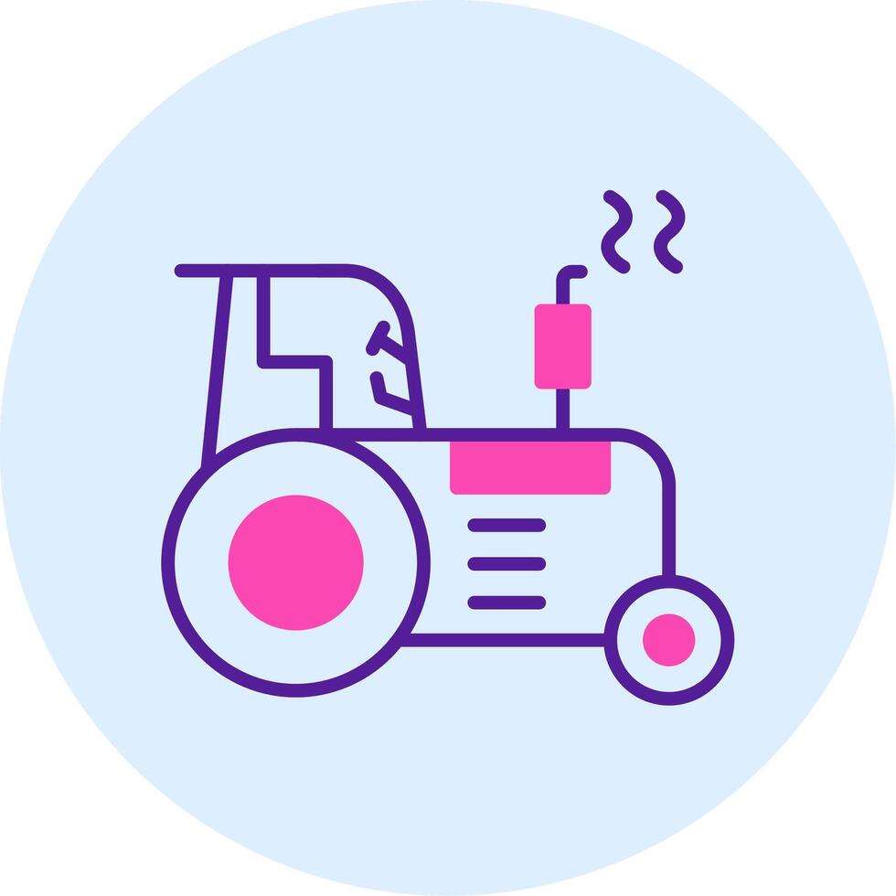 Tractor Vecto Icon vector