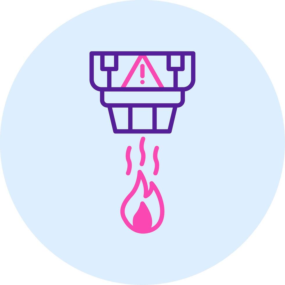 Smoke Detector Vecto Icon vector