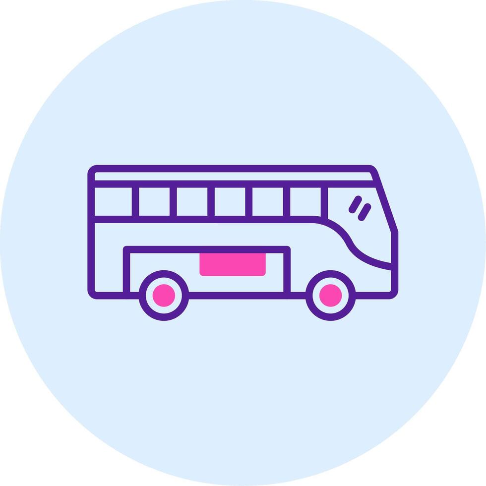 autobús vecto icono vector